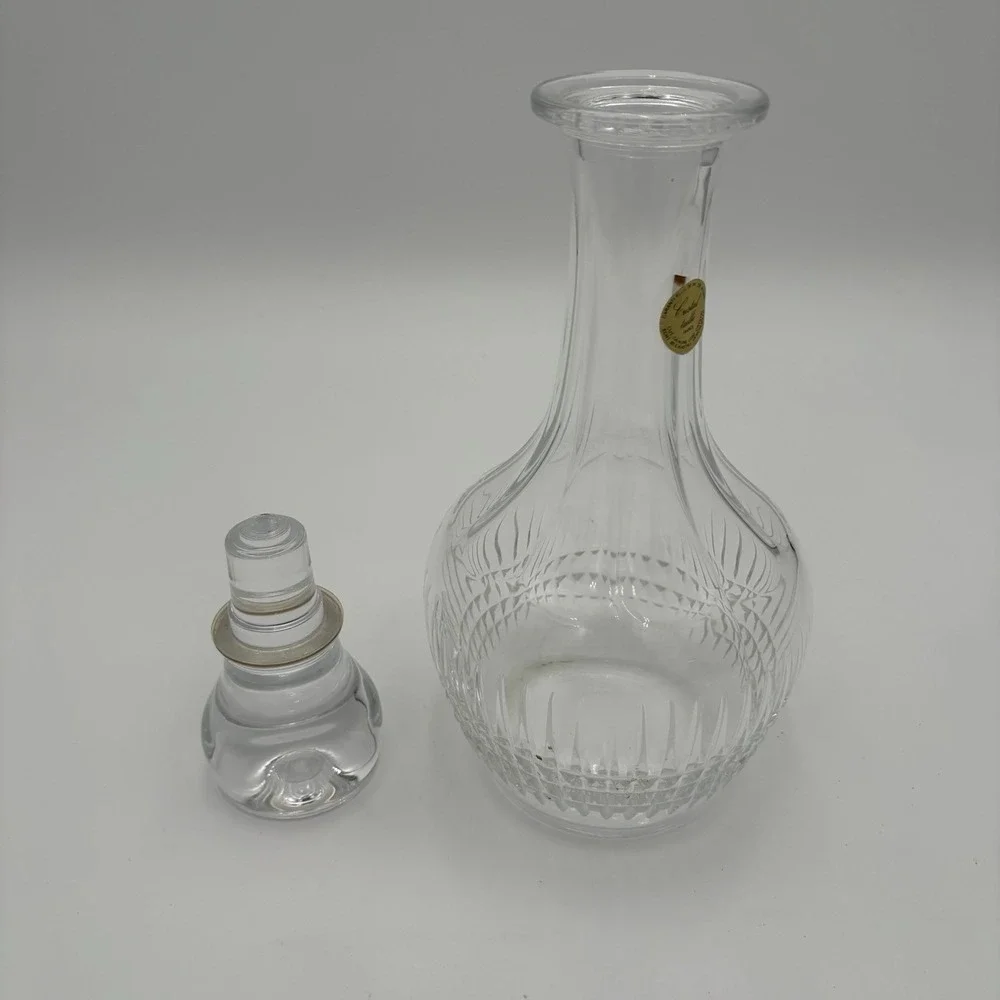 Crystal‎ Taille France Lead Crystal Beverage Whiskey Decanter With Stopper MCM